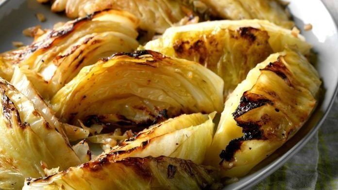 Grilled Cabbage