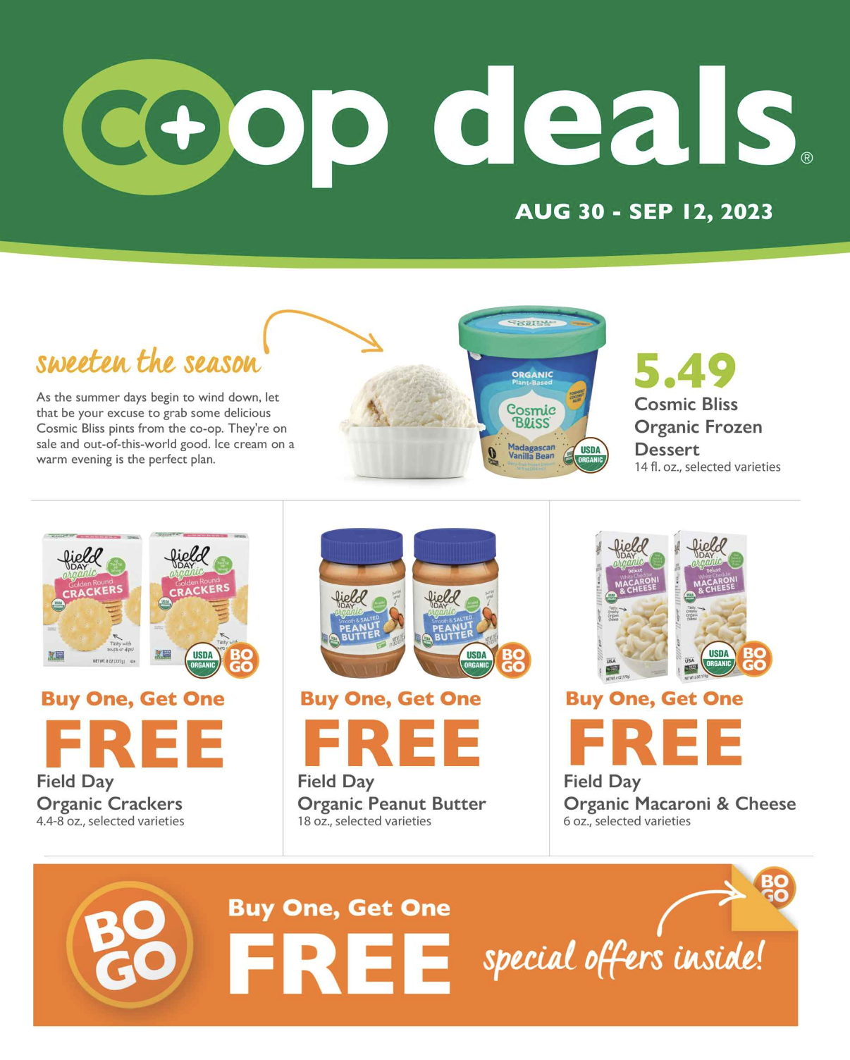 Image Preview of Co Op Deals from August 30 through September 12