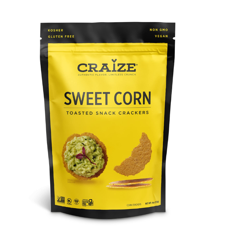 Craize Sweet Corn Crackers