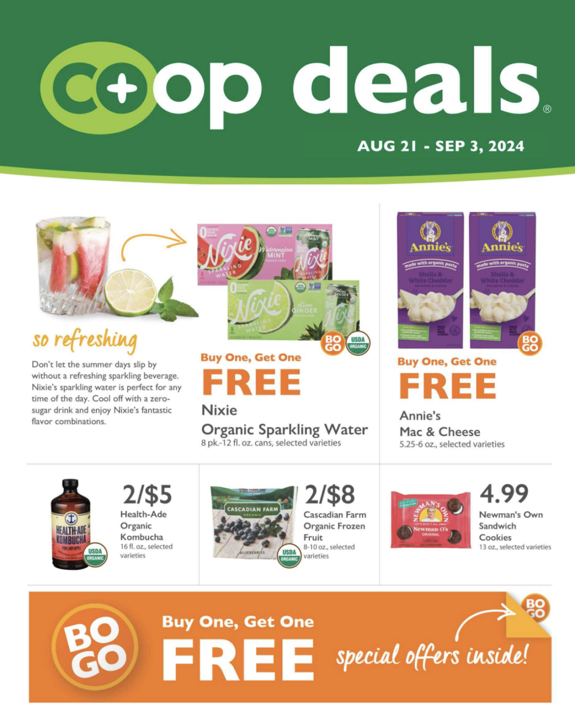 Coop Deals Aug 21- Sept 3