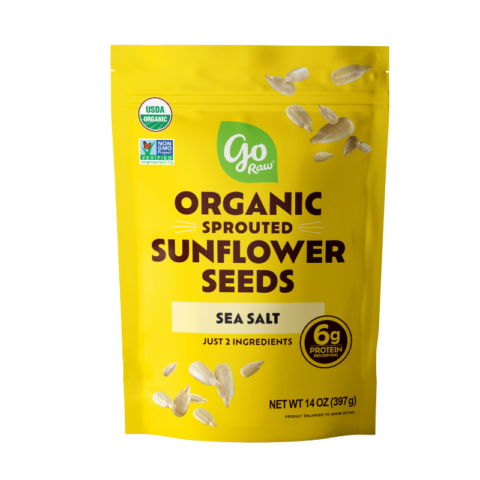 Go Raw Organic sprouted sunflower seeds
