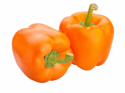 orange bell peppers