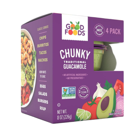 Good Foods Guacamole 4-pack