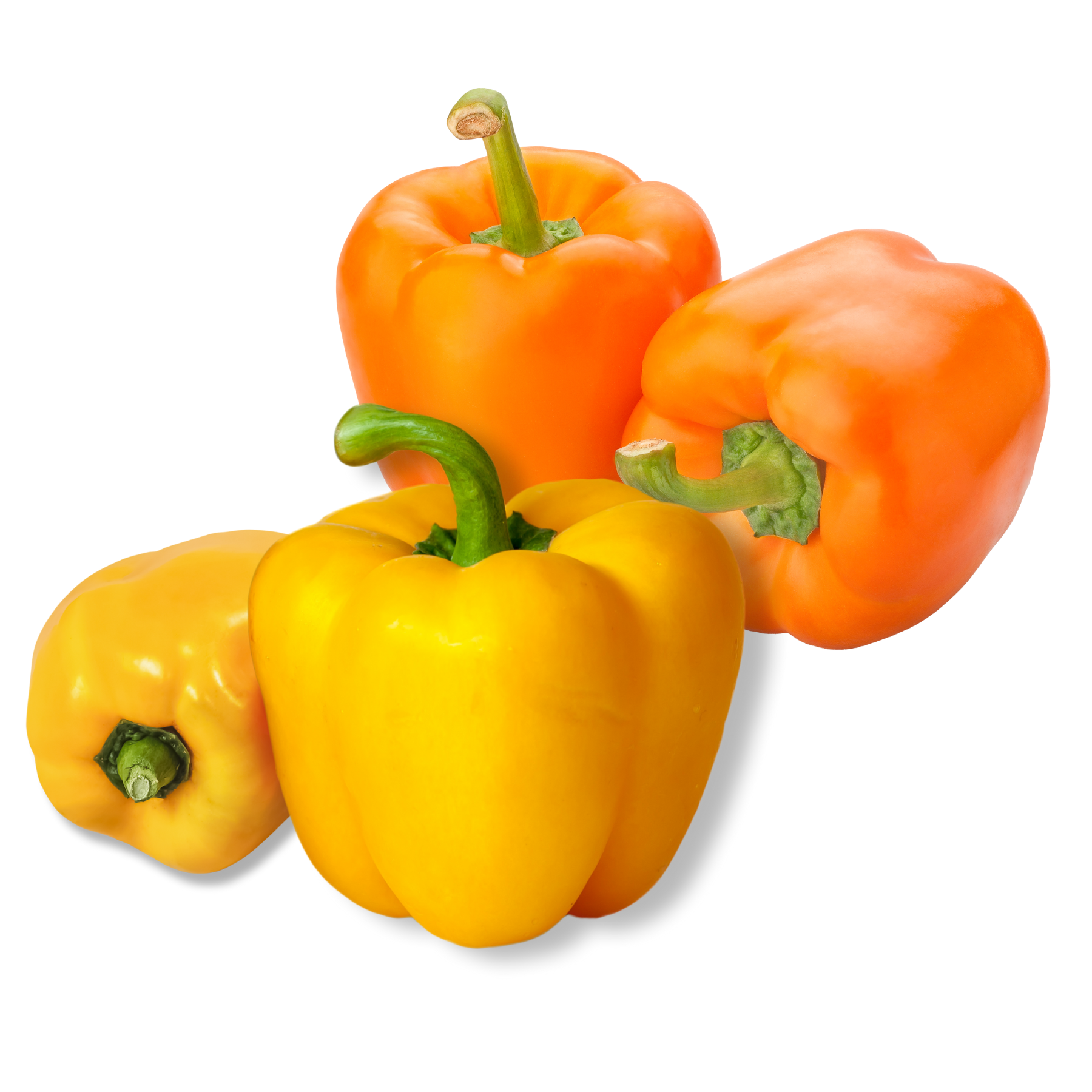 Yellow and Orange Bell Peppers