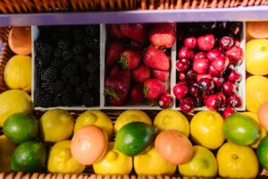 fruits, citrus and berries