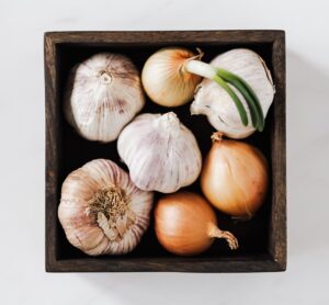 garlic and onions